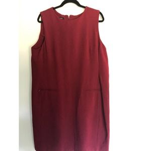Women's Talbots Garnet Dress Size 20 Pockets